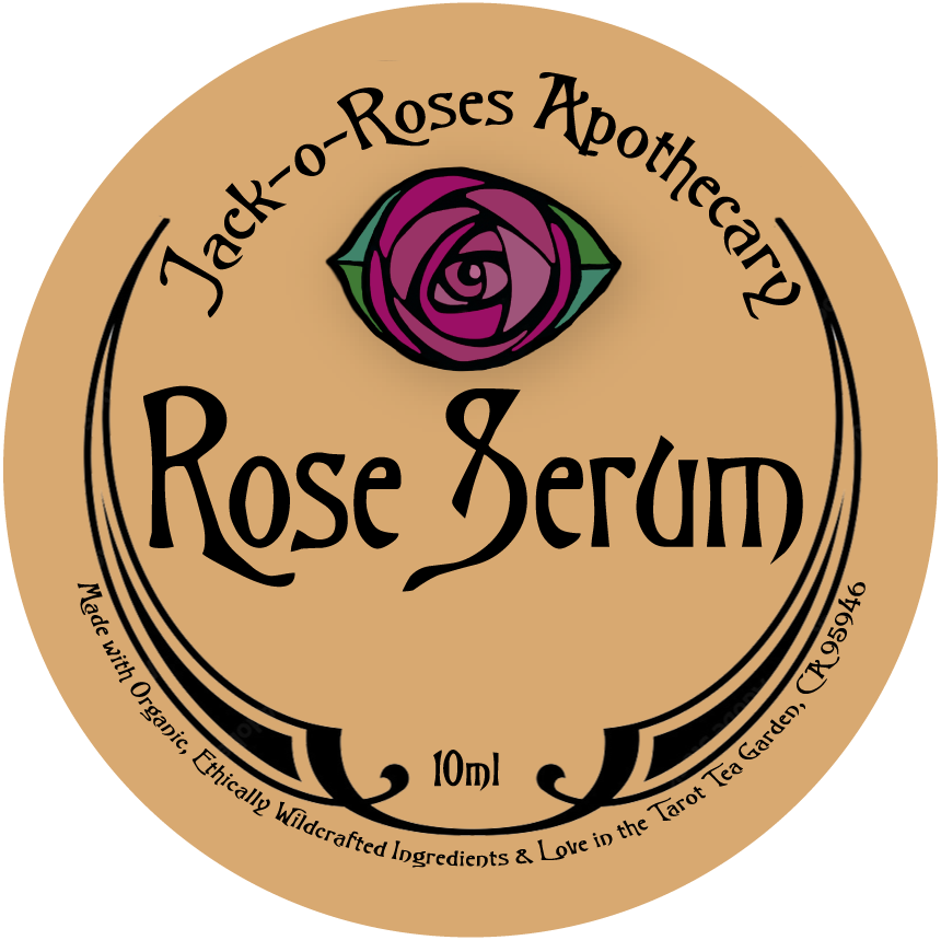 Rose Serum - Front Label