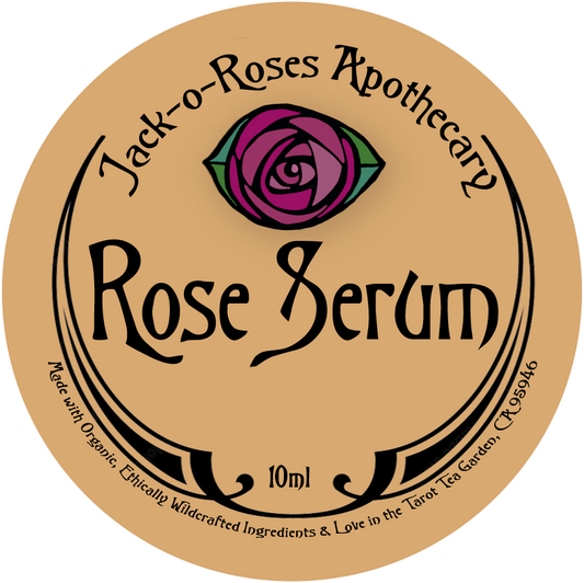 Rose Serum - Front Label